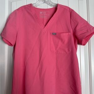 FIGS Neon Pink Scrub Set  Medium/Large Petite